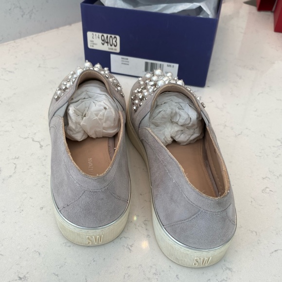 Stuart Weitzman Slip on Sneakers - Picture 3 of 9